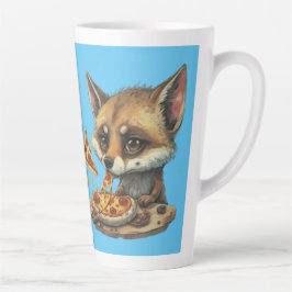 Funny Coyote Eßpizza Milchtasse