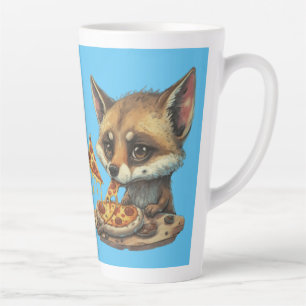 Funny Coyote Eßpizza Milchtasse