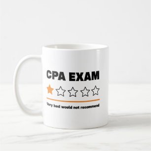 Funny CPA Prüfung Buchhalter Männer Frauen Geschen Kaffeetasse