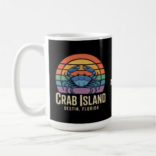 Funny Crab Funny Island Destin FL Cool Kaffeetasse