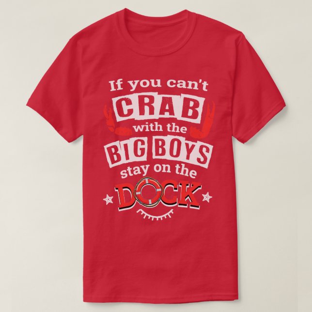 Funny Crabbing Men Maryland Chesapeake Bay Blue Cr T-Shirt (Design vorne)