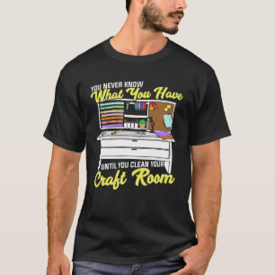Funny Craft Room Hobby Scrapbooker Geschenk T-Shirt