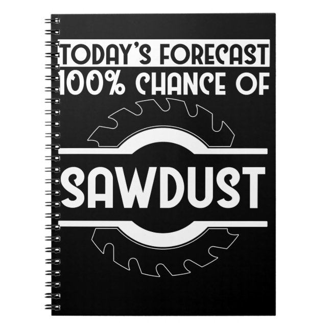 Funny Craftsman Woodworking Father Carpenter Notizblock (Vorderseite)