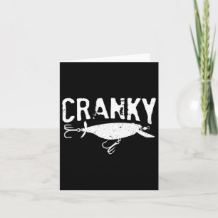 Funny Cranky - Crankbait Fishing Lure Spaß Fisher Karte