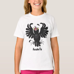Funny Crave Rabe Cartoon Illustration T-Shirt