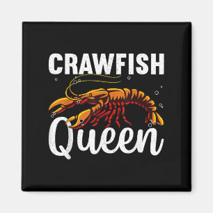 Funny Crawfish Kunst für Frauen Girl's Crawfi Magnet