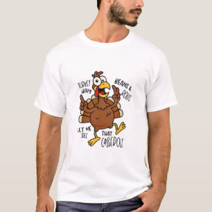 Funny Crazy Erntedank Türkei T-Shirt