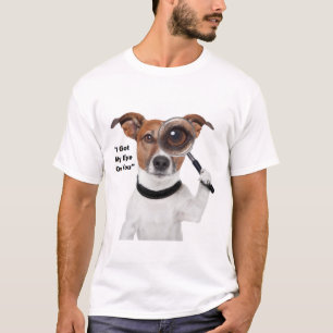 Funny Crazy Niedlich Hund T-Shirt