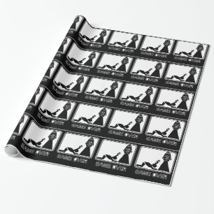 Funny Credit Card Game Over Geschenkpapier