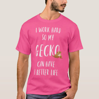 Funny Crested Gecko Gecko Lover T-Shirt