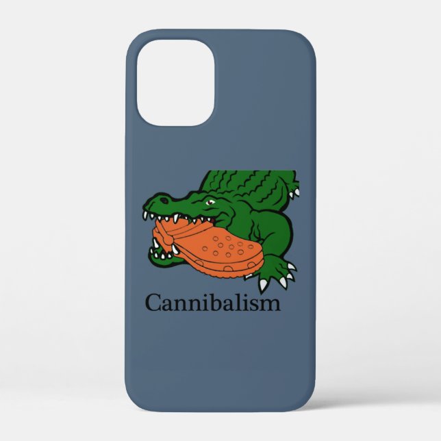 Funny Croc Eating Crocs Case-Mate iPhone Hülle (Rückseite)
