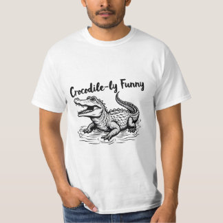 Funny Crocodile T-Shirt - Einzigartiges Krokodil D