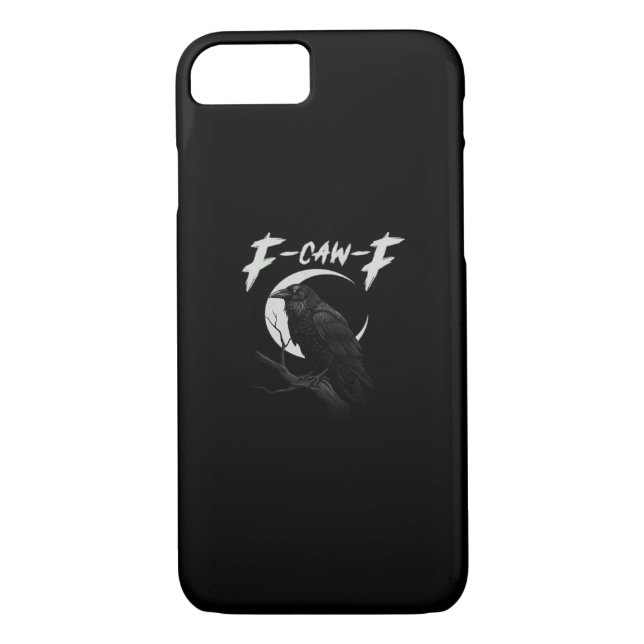 Funny Crow Essential Creative Casual Case-Mate iPhone Hülle (Rückseite)