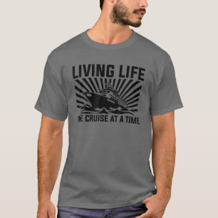 Funny Cruise Art for Men Couple Cruise Ship T-Shirt