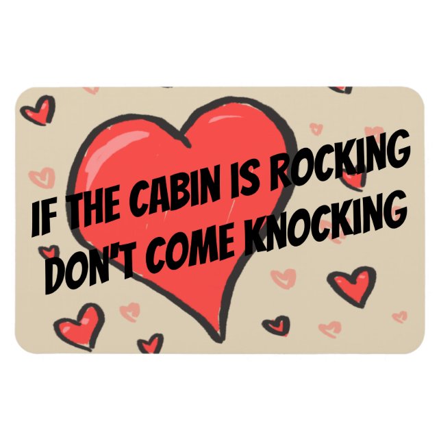 Funny Cruise Cabin Door Magnet (Horizontal)