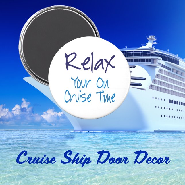 Funny Cruise Cabin Stateroom Door Magnet (Von Creator hochgeladen)