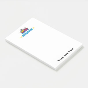 Funny Cruise Ship Post-it Klebezettel