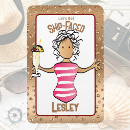 Funny Cruise Urlaub Schiff Tür für sie Magnet