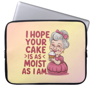 Funny Cupcake Backen Oma Quotes Cupcake Lover Laptopschutzhülle