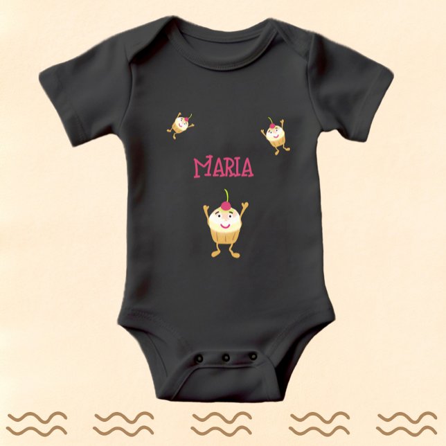 Funny cupcakes baby strampler (Von Creator hochgeladen)