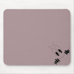 Funny Curiosity Eyes - Cartoon Zeichnend Glücklich Mousepad