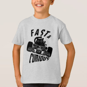 Funny Curry Autofahrkatze T-Shirt