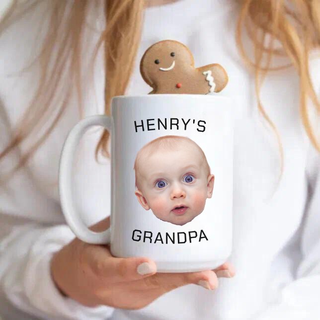 Funny Custom Baby Face Kaffeetasse (Von Creator hochgeladen)