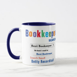 Funny Custom Best Bookkeeper-Tasse Tasse