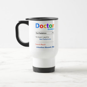 Funny Custom Best Doctor Geschenkidee Tasse