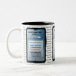 Funny Custom Best Doctor Search Zweifarbige Tasse<br><div class="desc">Passen Sie dieses lustige,  individuelles,  bester Arzt-Suchdesign mit einer Telefonsuche an,  um ein Geschenk zu machen,  das sie Liebe. Großartiges Geschenk für Ärzte. RX Tasse - Genau das,  was Dr. bestellt hat!</div>