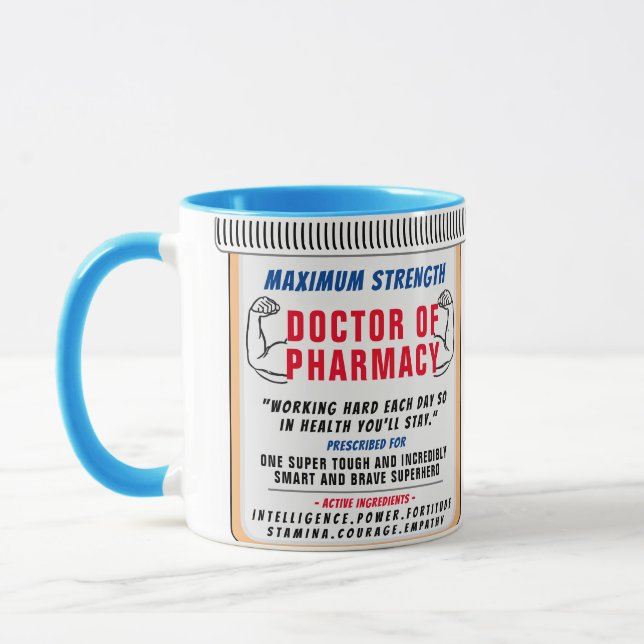 Funny Custom Best Pharmaceuticals Gift Tasse (Links)