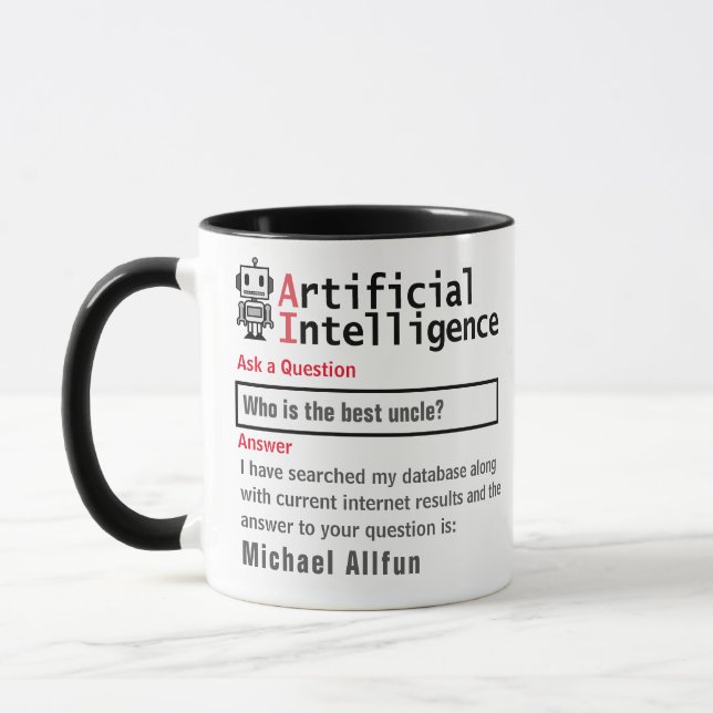 Funny Custom Best Uncle Tasse (Links)