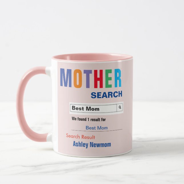 Funny Custom Beste Mama Geschenk Tasse (Links)