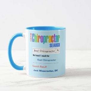 Funny Custom Bestes Chiropractor Geschenk Tasse