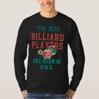 Funny Custom Billiards Geburtstag Jahr