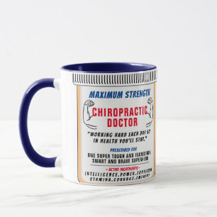 Funny Custom Chiropractor Geschenk Tasse