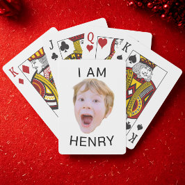 Funny Custom Face Cards Geburtstagsparty Matching Spielkarten