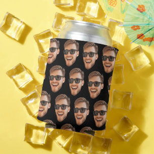 Funny Custom Face Cut Out Foto Dosenkühler