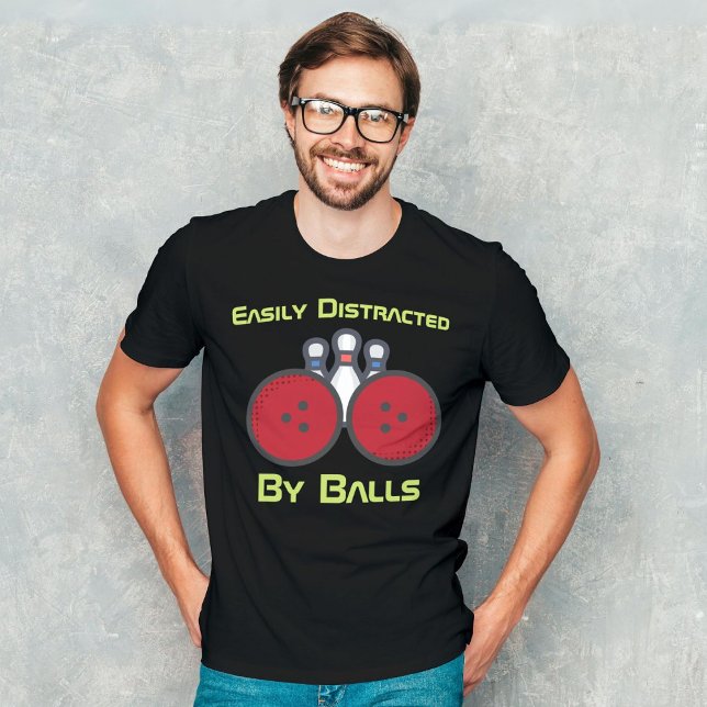Funny Custom Geschenke für Bowling Spieler Bowlers T-Shirt (Funny Custom Gifts for Bowling Players Bowlers)