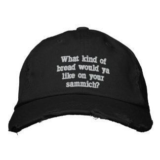 Funny Custom gestört Baseball Cap Bestickte Kappe