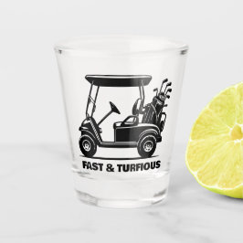Funny Custom Golf Cart Sportgeschenk Etwas Schnapsglas