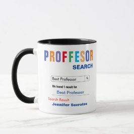 Funny Custom Meilleur Professeur Mug Cadeau