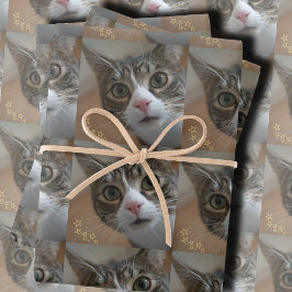Funny Custom Photo Geschenkpapier Set