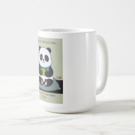 Funny Custom Sarcastic Panda Opinion Coworker Gift Kaffeetasse