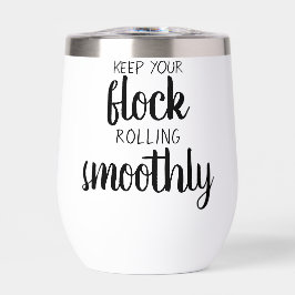 Funny Custom Text Chicken Farm Owner Zitat Black