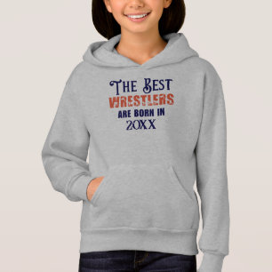 Funny Custom Wrestler Geburtstag Jahr Geburtstag Hoodie