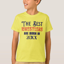 Funny Custom Wrestler Geburtstag Jahr Geburtstag T-Shirt