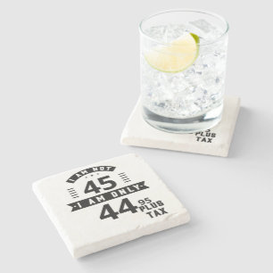 Funny Customizable Plus Tax Stone Untersetzer