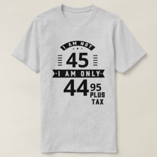 Funny Customizable Plus Tax T - Shirt