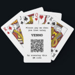 Funny Customizable Three Zeilen Text One QR Code Spielkarten<br><div class="desc">Passen Sie diese Spielkarten mit drei Zeilen anpassbarem Text und einem benutzerdefinierten QR-Code an. Lass den Verlierern, den QR-Code zu scannen, um Ihre Gewinne durch die Zahlungsplattform Ihrer Wahl zu bezahlen.</div>